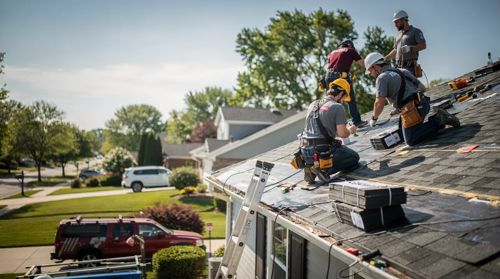 Roof Repair in Shirley Mills, ME around you